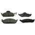 089-1602 by BECK ARNLEY - PREMIUM BRAND BRAKE PADS