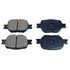 089-1620 by BECK ARNLEY - PREMIUM BRAND BRAKE PADS