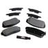 089-1663 by BECK ARNLEY - PREMIUM BRAND BRAKE PADS