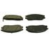 089-1675 by BECK ARNLEY - PREMIUM BRAND BRAKE PADS
