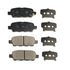 089-1687 by BECK ARNLEY - PREMIUM BRAND BRAKE PADS