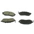 089-1689 by BECK ARNLEY - PREMIUM BRAND BRAKE PADS