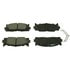 089-1758 by BECK ARNLEY - PREMIUM BRAND BRAKE PADS