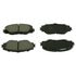 089-1790 by BECK ARNLEY - PREMIUM BRAND BRAKE PADS