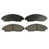 089-1816 by BECK ARNLEY - PREMIUM BRAND BRAKE PADS