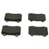 089-1837 by BECK ARNLEY - OE BRAKE PADS