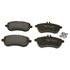 089-1852 by BECK ARNLEY - PREMIUM BRAND BRAKE PADS
