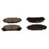 089-1893 by BECK ARNLEY - PREMIUM BRAND BRAKE PADS