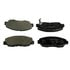 086-1367C by BECK ARNLEY - CERAMIC BRAKE PADS