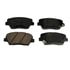 089-1931 by BECK ARNLEY - PREMIUM BRAND BRAKE PADS
