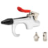 AES Industries 336 Air Blow Gun 4-Piece Blow Gun Set, 1/4 In. NPT, 30 PSI with OSHA Safety Nozzle Ideal for Professional Shop