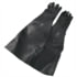 ALC Keysco 11640CS Media Blasting Gloves 24-Inch Rubber Replacement Gloves with 6-Inch Gauntlet for Cabinet Blasters