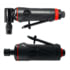 Astro Pneumatic 222 Air Die Grinder 2-Piece 1/4″ Straight & 90-deg Angle Die Grinder, 20k/22k RPM, Rear Exhaust, Composite