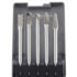 Astro Pneumatic 2185 Power Burr Set 5 Pc. 1/4" x 4.5" Double Cut Carbide Burr Set