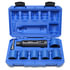 Cal-Van Tools 16 Wheel Hub Cleaning Tool Kit Quick Change Wheel Stud Cleaner Kit, 1/2" Drive Adapter with 6 Wire Brushes