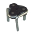 Cal-Van Tools 987 Oil Filter Wrench Heavy-Duty Three-Legged Oil Filter Wrench, 3/8" Drive 2-1/2" to 4-3/4" Serrated Leg Tool