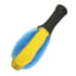 Carrand 92012 Wheel Rim Brush Deluxe Soft Bristle Wheel and Brake Brush with Inner Scour Pad and Comfort Rubber Handle