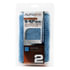 Carrand 40408AS Polishing Bonnet 2-Pack 9-Inch to 10-Inch Premium Soft Microfiber Wax Removal and Buffing Bonnets