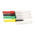 Electronic Specialties 618 Diagnostic Test Probe 4-Pieces Mini Back Probes and Wire Piercers, Yellow, Red, Green, Black, 21mm