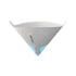 Gerson 010914B Paint Strainer Fine Plus Mesh Paint Strainer, 125 Micron Mesh, Synthetic, Blue, Fine Plus Mesh
