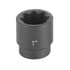 Grey Pneumatic 2524S Socket 1/2" Drive x 3/4" 8-Point Size, 1.57mm Length, Impact Socket, Type II Shape