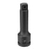 Grey Pneumatic 4010EL Socket Drive Extension 1" Drive x 10" Socket Drive Extension, 9.84 Length, with Locking Pin
