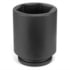 Grey Pneumatic 4032D Socket 1" Drive x 1" Hex Size, 3.54mm Deep Length, Impact Socket, Type I Shape