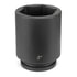 Grey Pneumatic 4046D Socket 1" Drive x 1-7/16" Hex Size, 3.54mm Deep Length, Impact Socket, Type III Shape