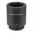 Grey Pneumatic 4120D Socket 1" Drive x 3-3/4" Hex Size, 5.51mm Deep Length, Impact Socket, Type III Shape