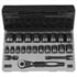 Grey Pneumatic 82622 Socket Set 1/2'' Drive Standard Length Fractional Set, 22pc.