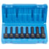 Grey Pneumatic 1300T Socket Driver Bit Set 8-Piece 1/2" Drive, T30-T70 Size, Internal Star Impact Socket Driver Bit Set, with