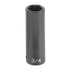 Grey Pneumatic 2064D Socket 1/2" Drive x 2" Hex Size, 3.66mm Deep Length, Impact Socket, Type III Shape