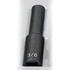 Grey Pneumatic 2112D Socket 1/2" Drive x 3/8" 12-Point Size, 3.27mm Deep Length, Impact Socket, Type I Shape