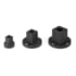 Grey Pneumatic 103RA Socket Adapter Set 3-Piece Low-Profile Sleeve-Type Reducing Adapter Set with Magnetic Retention