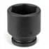 Grey Pneumatic 3022M Socket 3/4" Drive x 22mm Hex Size, 52mm Length, Impact Socket, Type I Shape