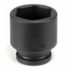 Grey Pneumatic 3028M Socket 3/4" Drive x 28mm Hex Size, 52mm Length, Impact Socket, Type II Shape