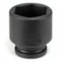 Grey Pneumatic 3046M Socket 3/4" Drive x 46mm Hex Size, 63mm Length, Impact Socket, Type III Shape
