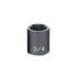 Grey Pneumatic 1024R Socket 3/8" Drive x 3/4" Hex Size, 1.18mm Length, Impact Socket, Type II Shape