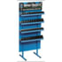 Grey Pneumatic D162 Display Rack 124-Piece 3/8" Drive 6-Point SAE & Metric Impact Sockets & Attachments Display Rack