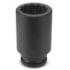 Grey Pneumatic 3119MD Socket 3/4" Drive x 19mm 12-Point Size, 95mm Deep Length, Impact Socket, Type I Shape