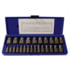 Hanson 53227 Screw Extractor Set 25- Piece 532 Series 1/8" through 7/8" Hex Head Multi-Spline Plastic Case Sets