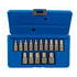 Hanson 53228 Screw Extractor Set 15- Piece 532 Series 1/8" through 9/16" Hex Head Multi-Spline Plastic Case Sets
