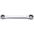 Lang RB2428 Air Ratchet Wrench 3/4" x 7/8" 12-Point Straight Head Reversible Ratcheting Chrome Double Box End Wrench