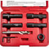 LTI Tools LT1350 Wheel Lug Nut Removal Kit Heavy Duty Guided Core Carbide Drill Wheel Stud Lug Ripper Lugnut Removal Kit