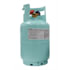 Mastercool 67010 Refrigerant Tank 30-lb Refrigerant Recovery Cylinder Tank with Float Switch and 1/2-Inch ACME Connection