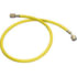 Mastercool 90264-72 A/C System Charging Hose 72" Yellow Standard Pressure Charging Hose with Manual Shut-Off Ball Valve