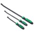 Mayhew Tools 14071GN Pry Bar 3 Pc. Dominator Curved Pry Bar Set, Green