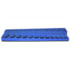 Mechanic's Time Savers SD3810 Socket Holder Neon Blue 24-Hole Sha/Deep 3/8" Socket Holder, 15/16" SAE or 24mm Metric