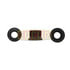 Euclid E6000A Wheel Cap Nut Wheel Cap Nut, 1-13/16 in. Flange Diameter, 1 9/32 in. Hex, 1-7/32 in. High, M22 x 1.5