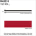 Prostripe R42031 Pinstripe 5/16" x 150' Fire Red Multistripe Tape, Vinyl, Pressure Sensitive Adhesive